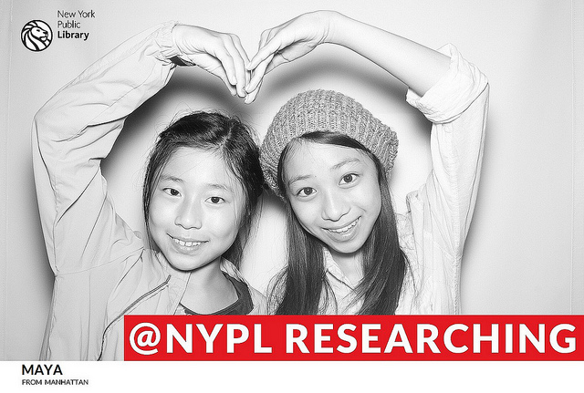 NYPL photo booths