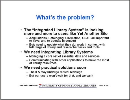 What’s the problem?