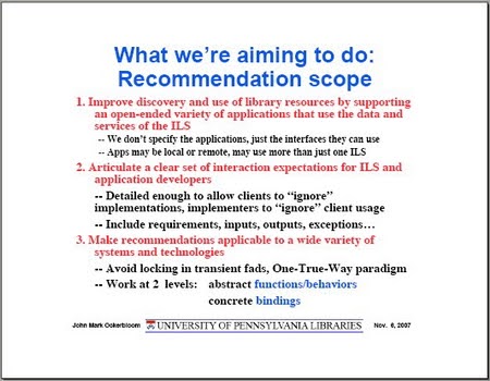 What we’re aiming to do: Recommendation scope