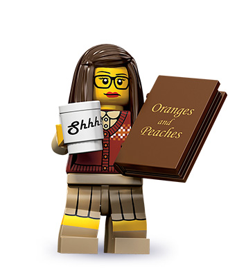 LEGO librarian