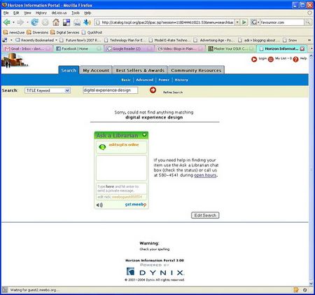 meebo in the catalog
