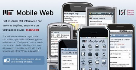MIT Mobile Web Open Source Project
