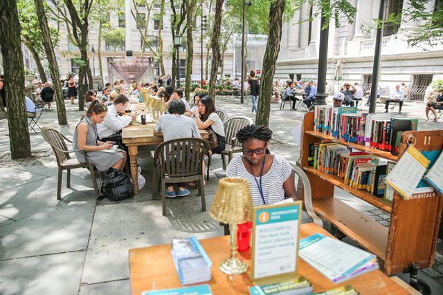 NYPL Opening Temporary Outdoor Reading Room