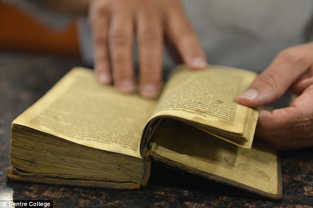 Overdue library book returned to Kentucky college 150 YEARS after it was checked out