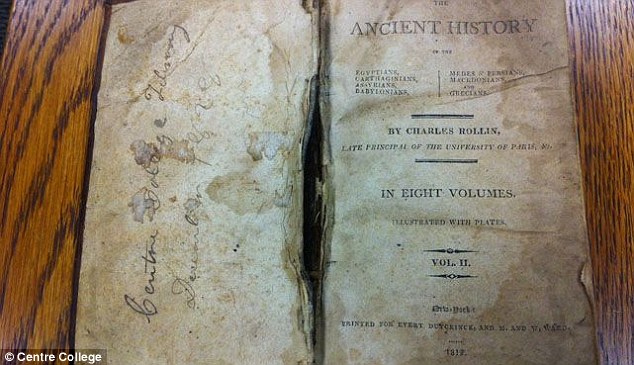 Overdue library book returned to Kentucky college 150 YEARS after it was checked out