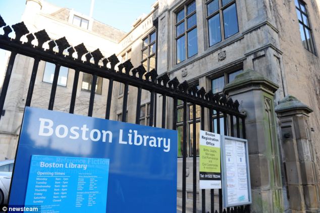 Boston Library in Lincolnshire