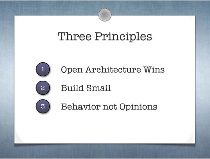 three principles