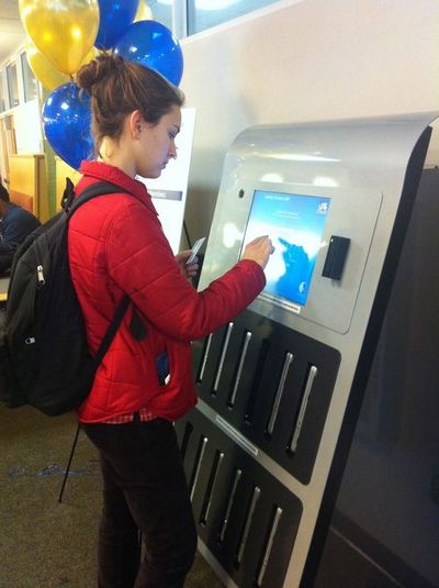 Laptop Vending Machine Offers Safety for Students