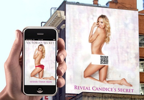 Victoria’s Secret Entices You To Scan Their QR Codes