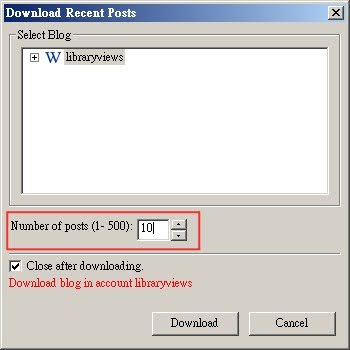 Download Recent Posts