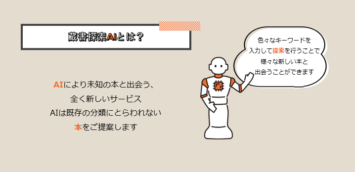 橫濱市立圖書館蔵書探索AI