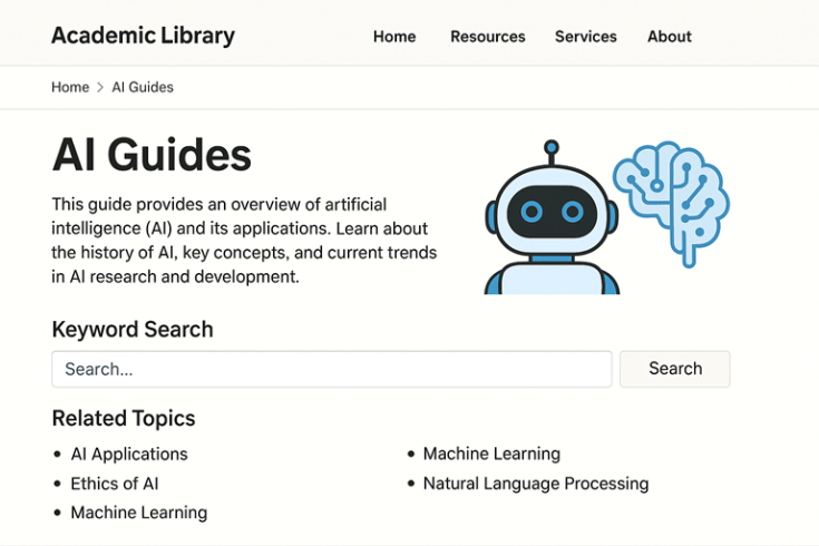 AI LibGuides 的建置 – Library Views 圖書館觀點